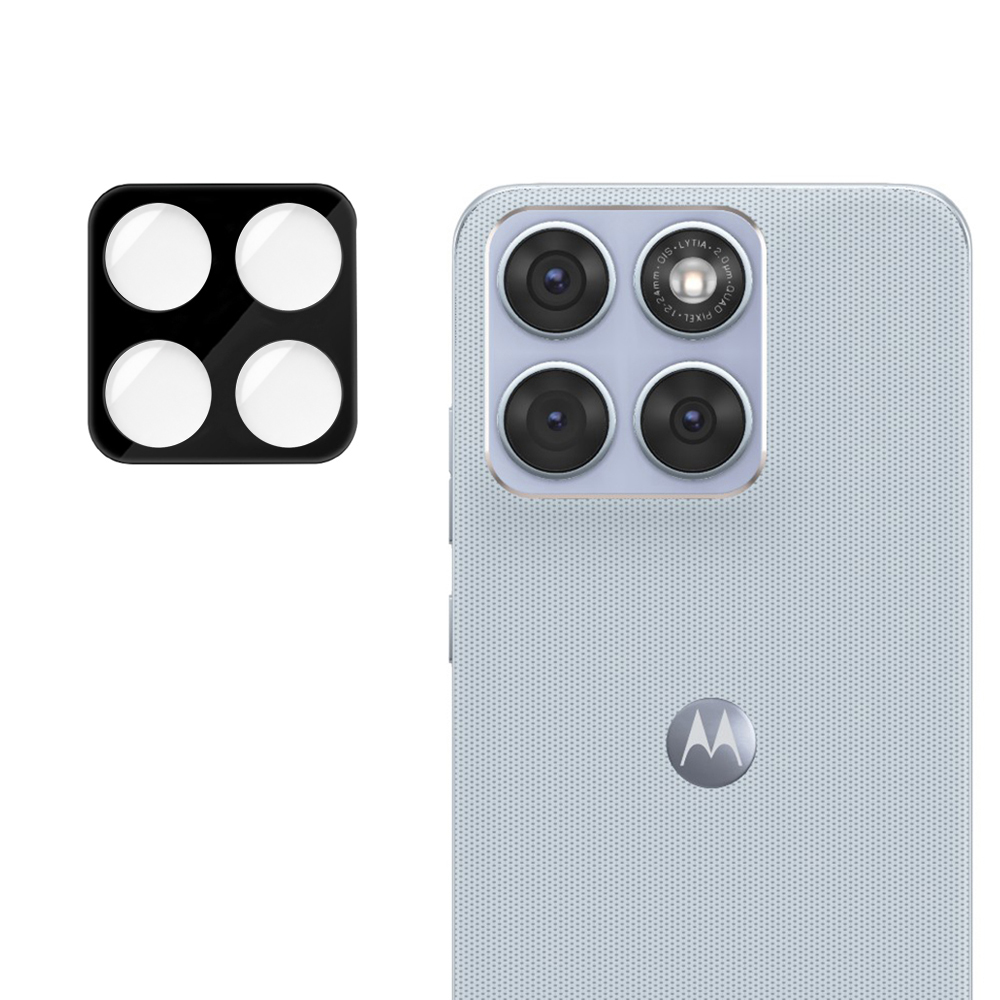 Капак за камера за Motorola Edge 70 Fusion - Techsuit Full Camera Glass - Черен