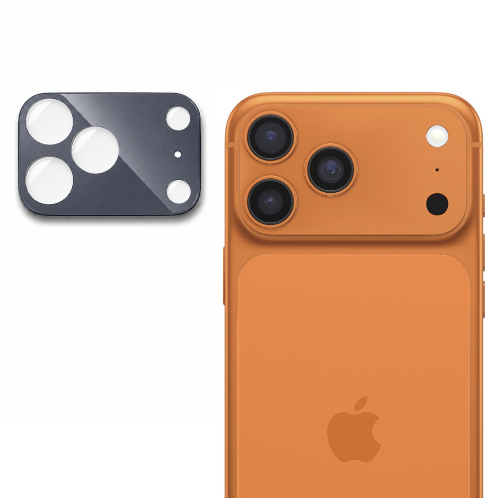 Калъф за камера за iPhone 17 Pro Max - Techsuit Full Camera Glass - Deep Син