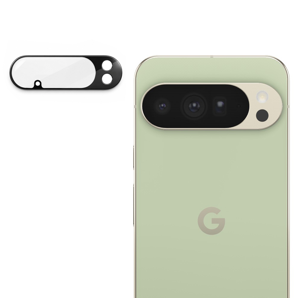 Капак за камера за Google Pixel 10 Pro XL - Techsuit Full Camera Glass - Черен