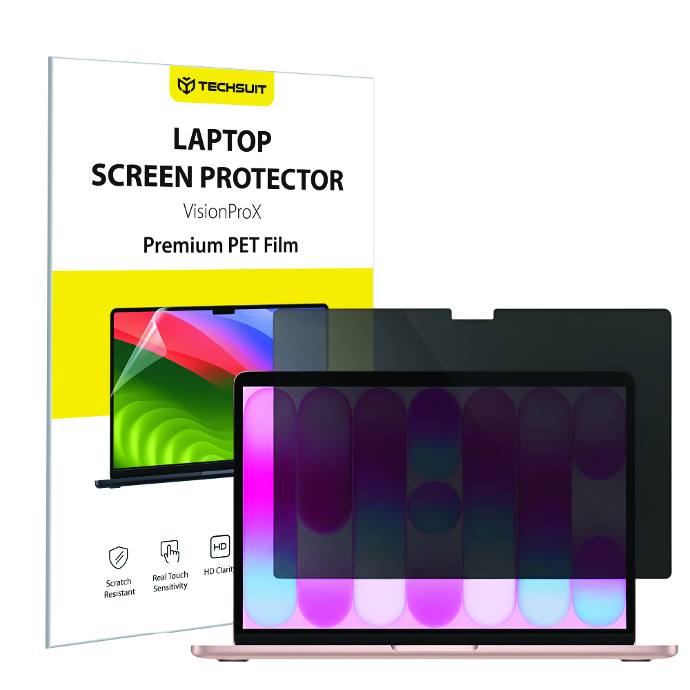 Калъф за MacBook Neo 13" - Techsuit VisionProX - Поверителност