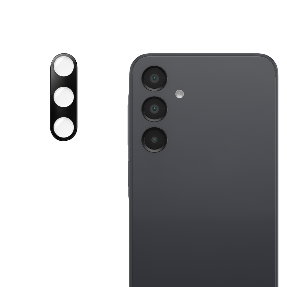 Капак за камера за Samsung Galaxy A16 4G / A16 5G - Techsuit Full Camera Glass - Черен