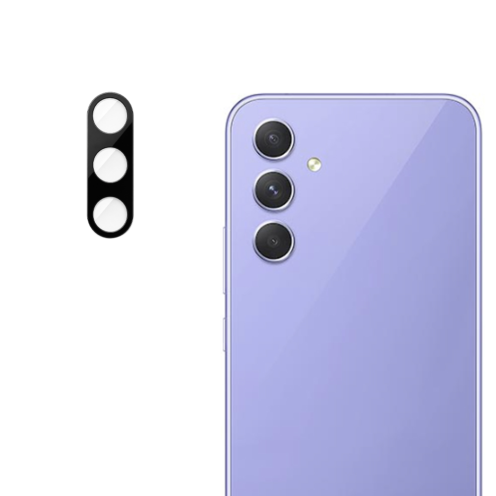 Фолио за камера Samsung Galaxy A54 - Techsuit Full Camera Glass - черно