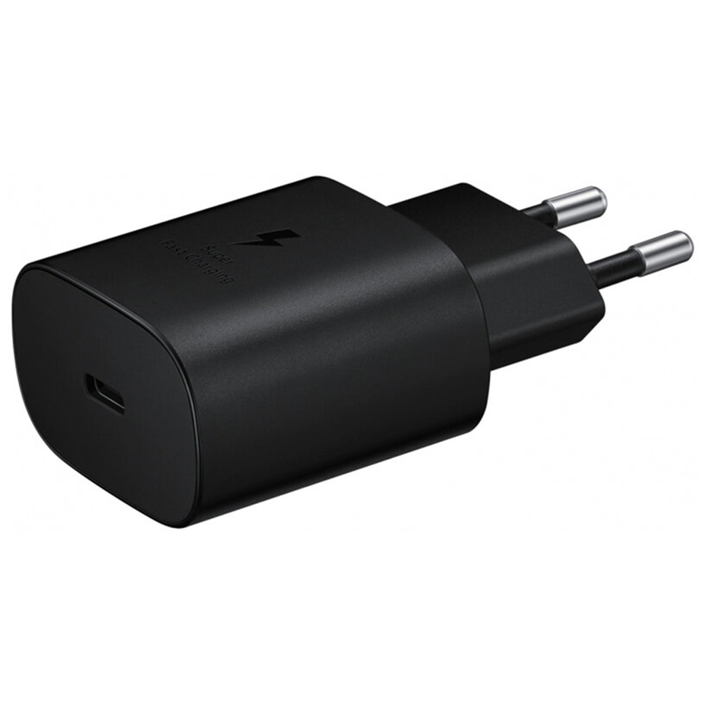 Type-C, 25W, 3A - Samsung EP-TA800EBE (GP-PTU021SOABQ) - Черен (Опаковка на едро)