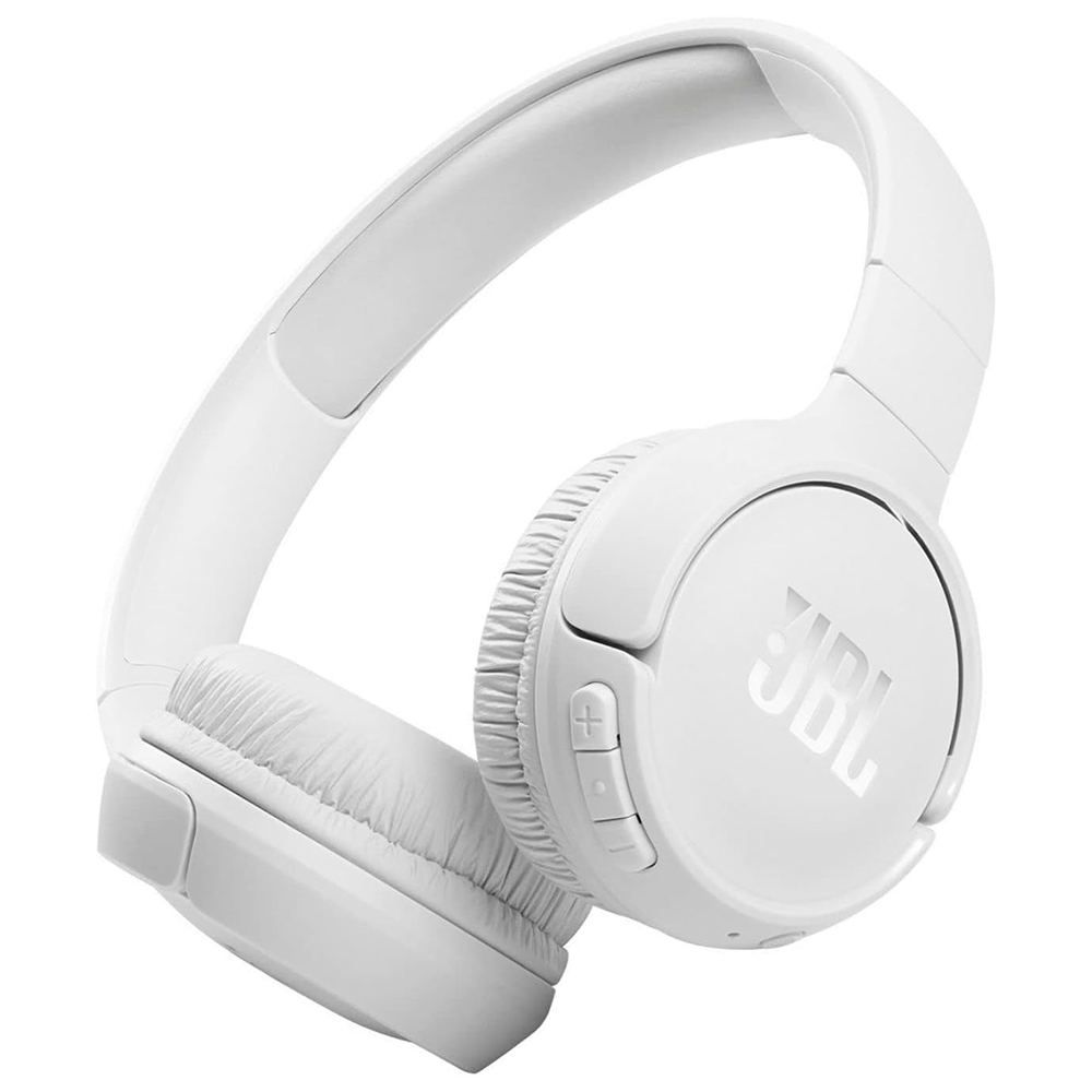 BT 5.0 безжични слушалки с микрофон - JBL Tune 510 (JBLT510BTWWHTEU) - бели