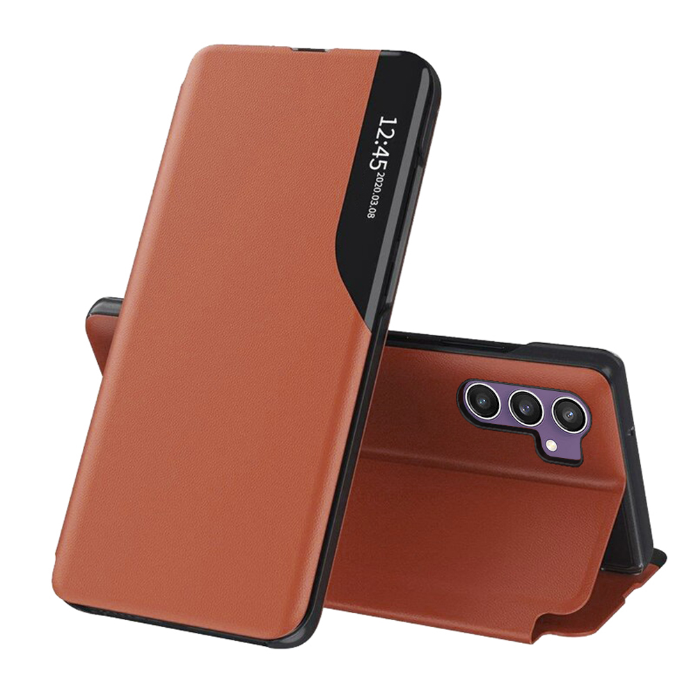 Калъф за Samsung Galaxy S23 FE - Techsuit eFold Series - Оранжев