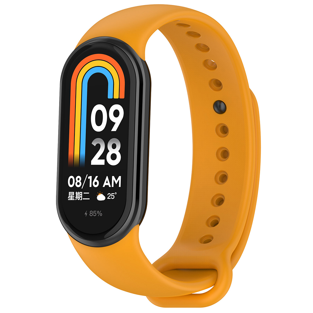Каишка за Xiaomi Mi Band 8 / 8 NFC / 9 / 9 NFC / 10 - Techsuit Каишка за часовник (W014) - Оранжев