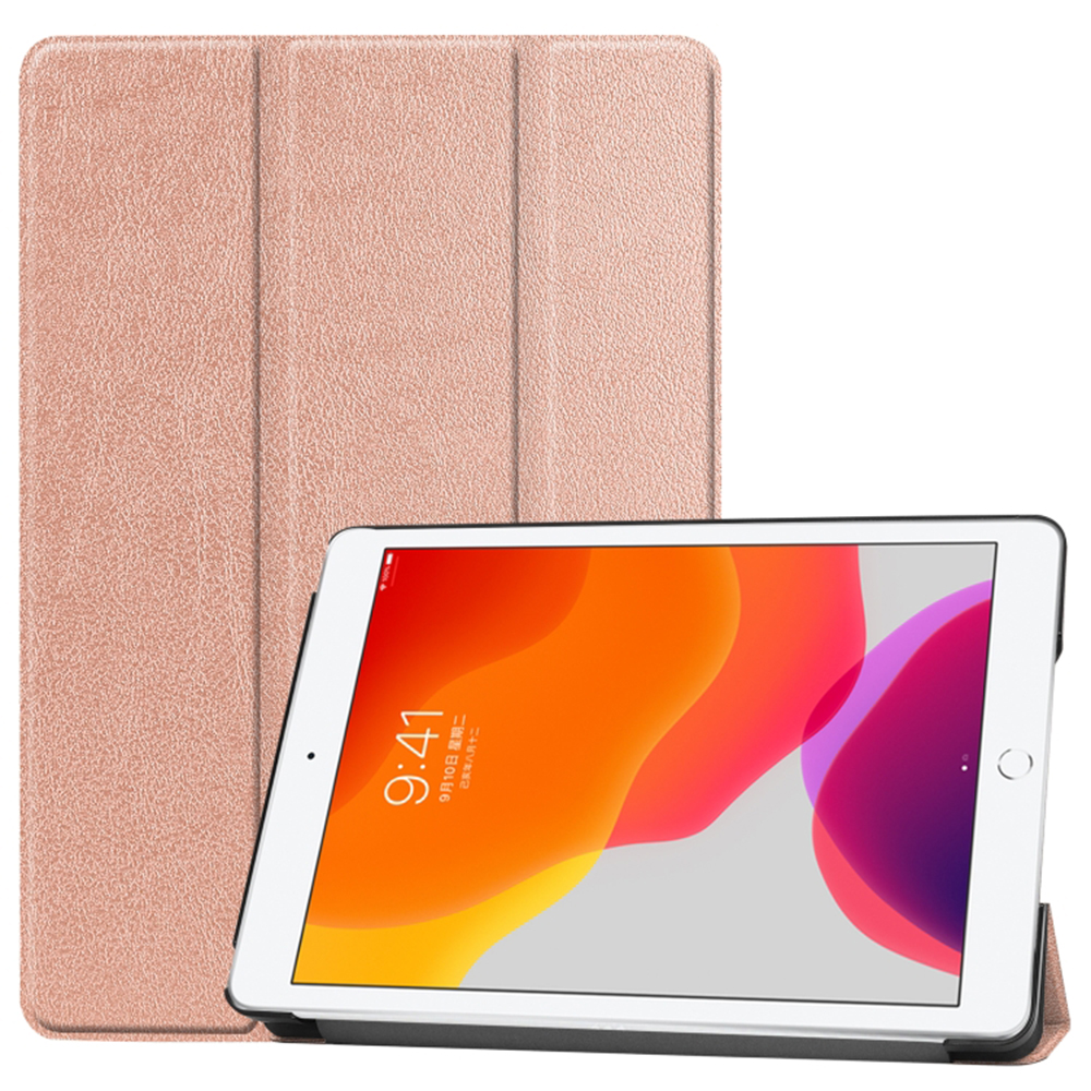 Калъф за iPad 10.2 (2019/2020/2021) - Techsuit FoldPro - розово злато