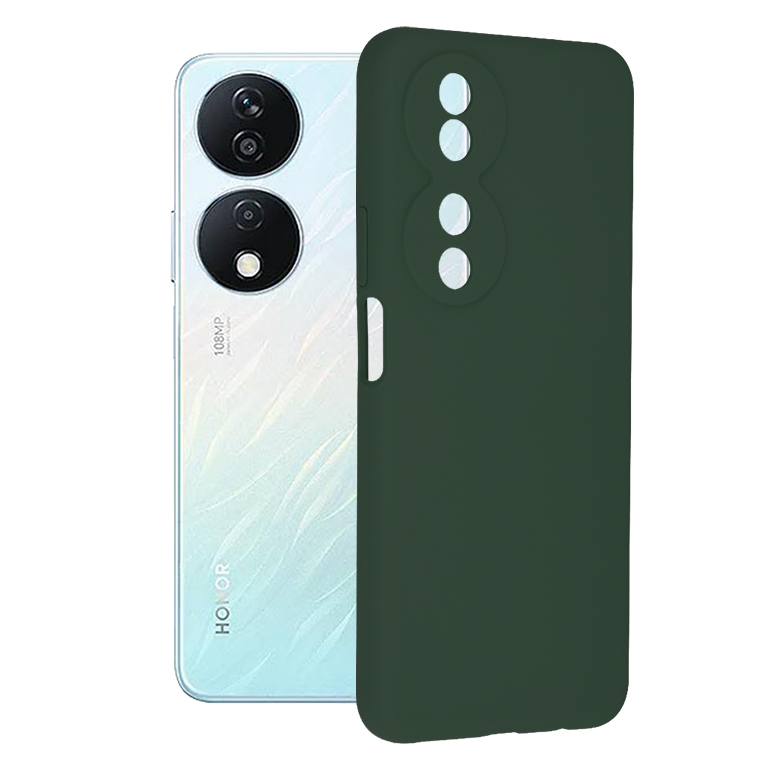 Калъф за Honor X7b / X7b 5G / 90 SMART - Techsuit Soft Edge Silicone - Тъмнозелен