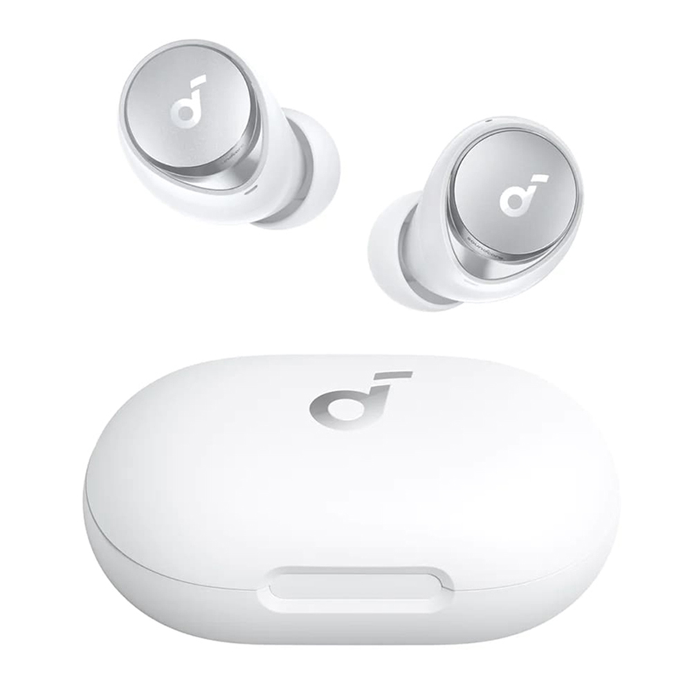 Bluetooth 5.2 слушалка Fara Fir - Anker SoundCore Space A40 (A3936G21) - бяла