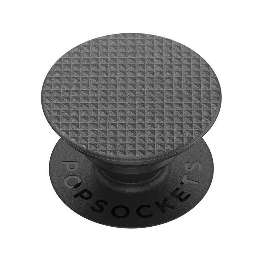 PopSockets - PopGrip - Knurled Texture Black