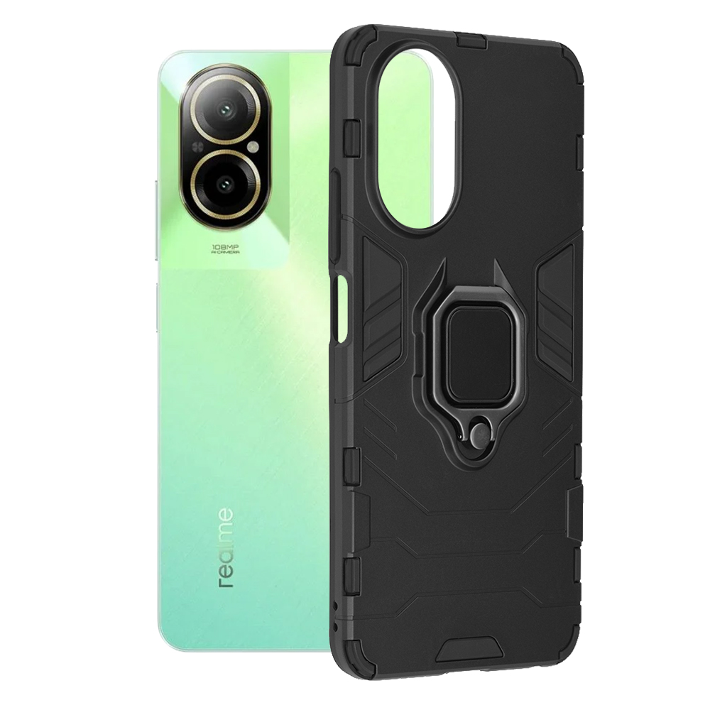 Калъф за Realme C67 4G - Techsuit Silicone Shield - Черен