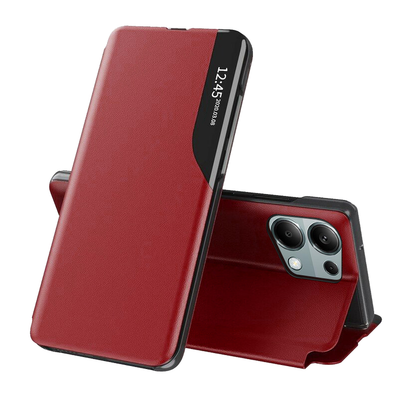 Калъф за Xiaomi Redmi Note 13 Pro 4G / Poco M6 Pro 4G - Techsuit eFold Series - Червен