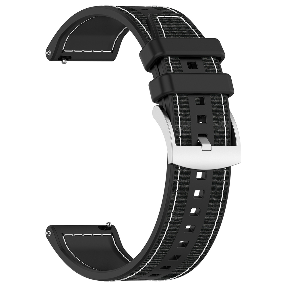 Каишка за Huawei Watch GT 2 (46mm)/GT 2 Pro/GT 3 Pro (46mm)/Ultimate, Xiaomi Watch S1 - Techsuit Watchband (W051) - Черен