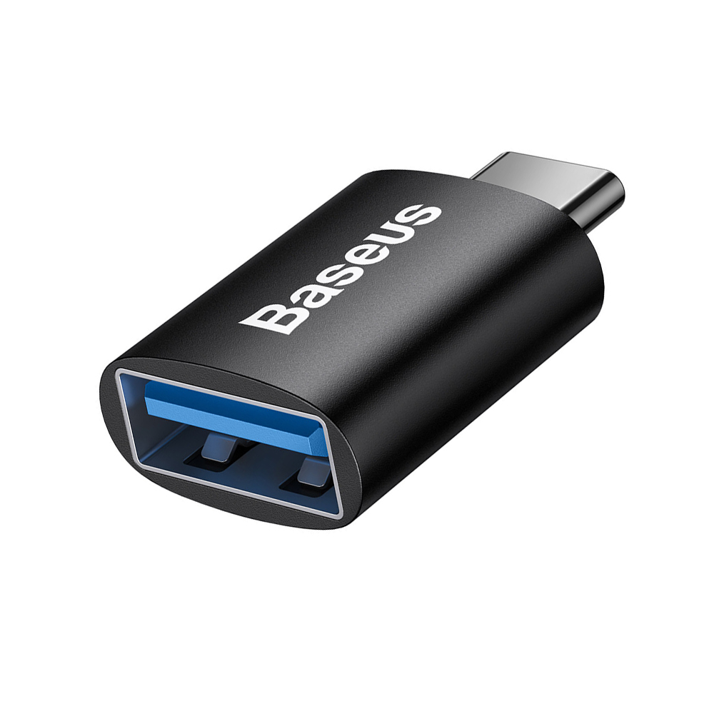 OTG Type-C към USB 3.1 адаптер - Baseus Ingenuity Series (ZJJQ000001) - Черен