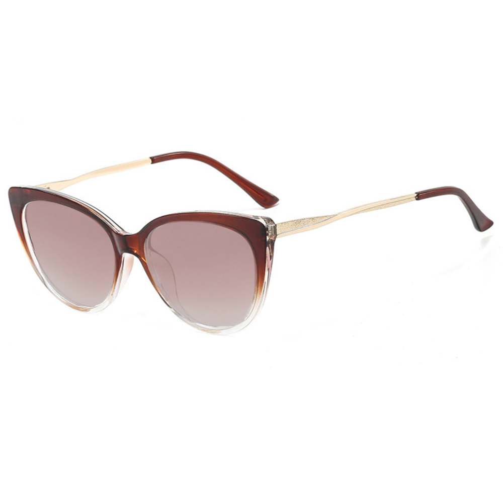 Слънчеви очила - Techsuit Polarized Metal (F5018-SUN) - Червен прозрачен